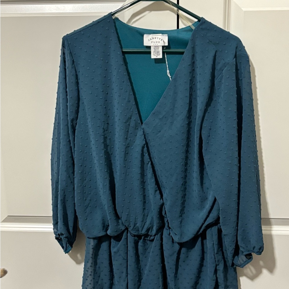 Deep Teal  Blouse